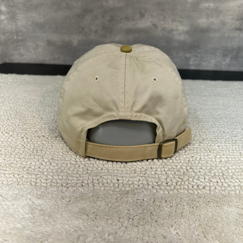 90s Vintage Notre Dame Fighting Irish Strap Back Hat OSFA Two Tone Dad Cap NCAA - Picture 4 of 11